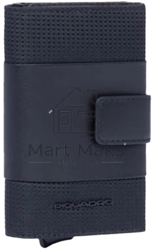 Чехол для кредитных карт Piquadro S137 PP5649S137R/N черный металл