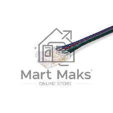 GS7411 Соединитель гибкий односторонний COB RGB 12/24V для лент 10mm (4 конт.) (5шт)
