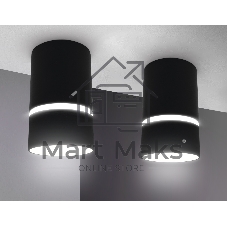 Светильник Ambrella light TN3412 SBK черный песок GU5.3 D65*105