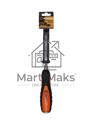 Стамеска-долото 12 мм 2 комп.усиленная рукоятка CrV Стамеска-долото 12 мм 2 комп.усиленная рукоятка CrV