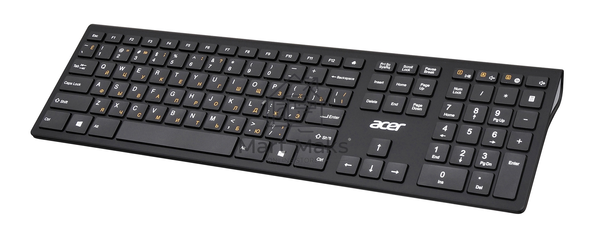Клавиатура Acer OKR020 беспроводная, USB, Радиоканал, черный