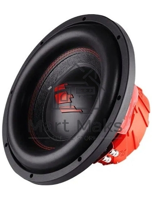 Сабвуфер автомобильный Ural ТТ 12 КРАСНЫЙ 500Вт пассивный (30см/12