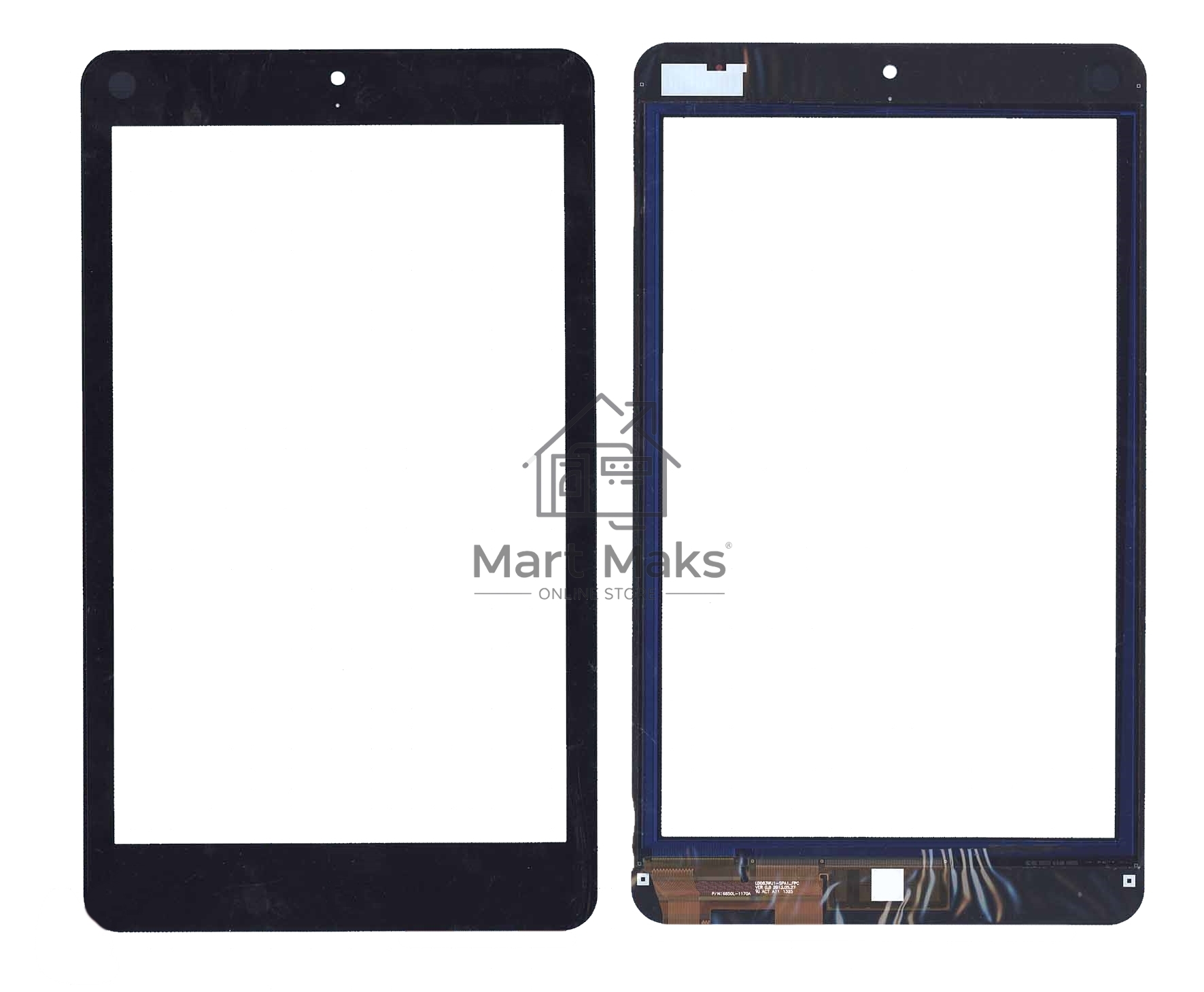 Сенсорное стекло (тачскрин) для Lenovo ThinkPad 8, черное