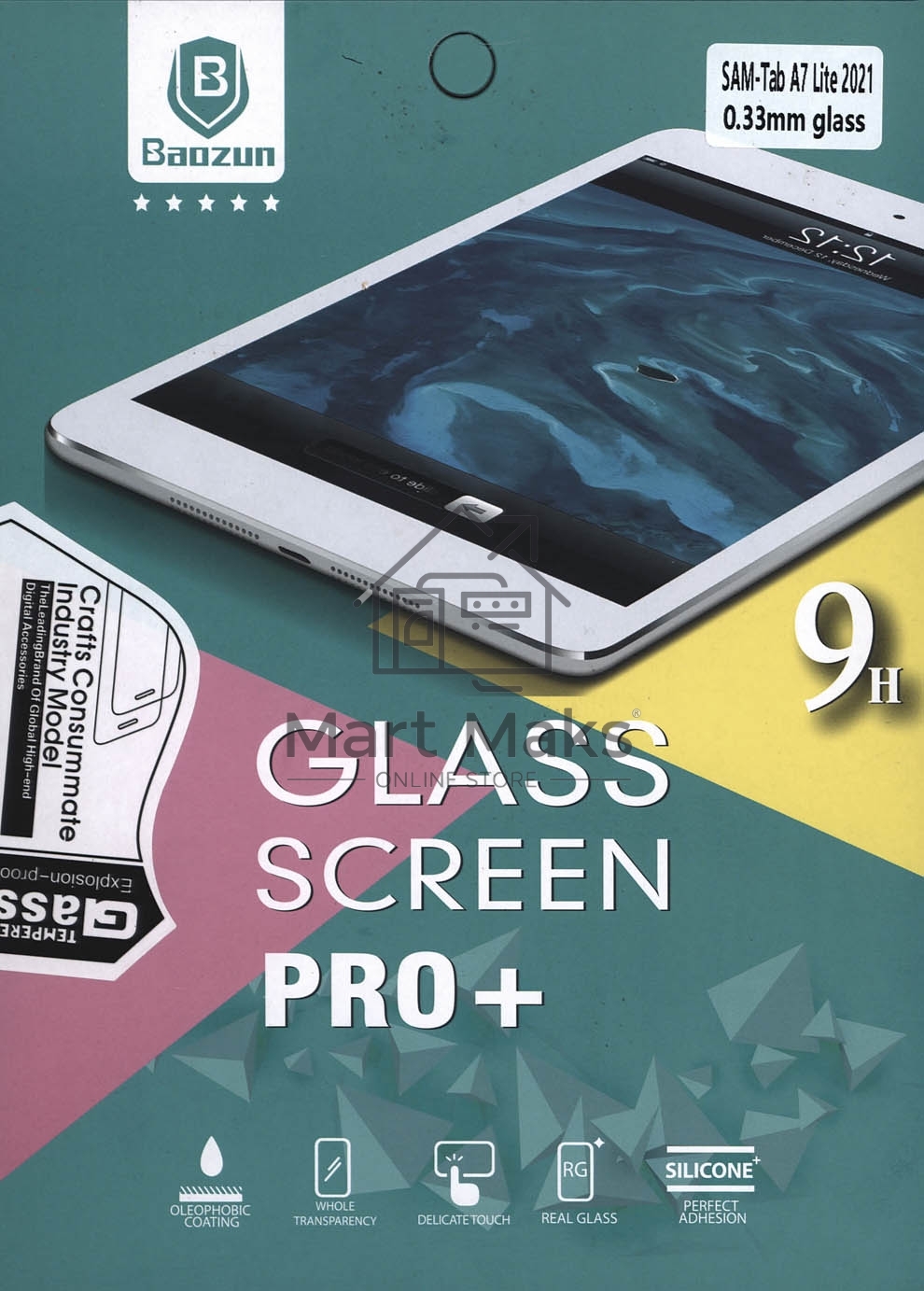 Защитное стекло для Samsung Galaxy Tab A7 Lite