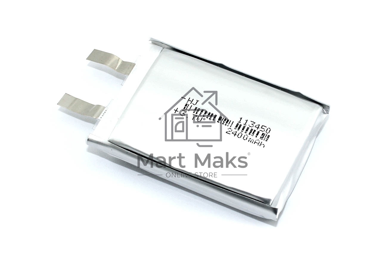 Аккумулятор Li-Pol (батарея) 113450 3.7V 2400mAh