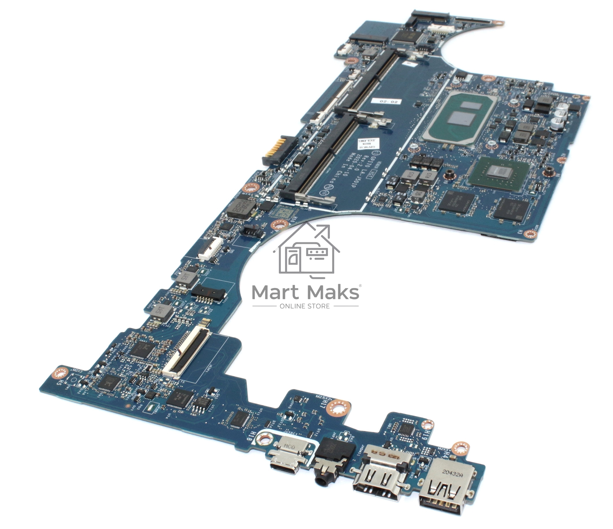 Материнская плата LA-J501P GPI70 HP Envy 17-CG i7-1065G Nvidia MX330