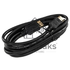 Кабель Cablexpert HDMI CCP-HDMI8К-1.5M, 19M/19M, v2.1, 8К, медь, позол.разъемы, экран, оплетка, 1.5м, черный, пакет
