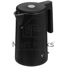 Чайник электрический Viomi Double-layer kettle черный V-MK171A