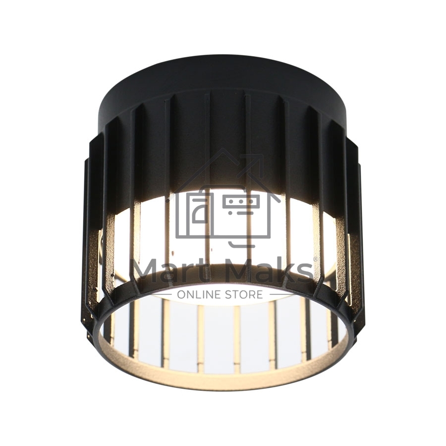 Спот General GWL-GX53-M-IP20 Черный Клетка