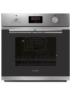 Духовой шкаф электрический Darina 1U5 BDE 112 708 X5 серебристый, встраиваемый