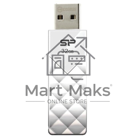 Флешка USB R/W Silicon Power R/W 32Gb Ultima U03 SP032GBUF2U03V1W USB2.0 белый