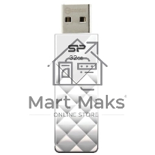 Флешка USB Silicon Power R/W 32Gb Ultima U03 SP032Gb,UF2U03V1W USB 2.0 белый