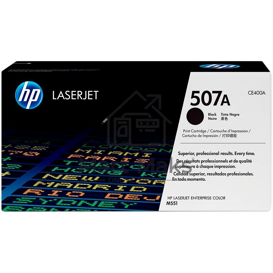 Картридж лазерный HP CE400A черный для CLJ M551 5500стр.