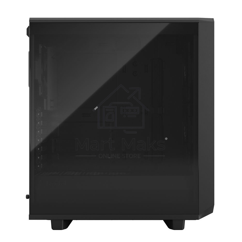 Корпус Fractal Design MESHIFY 2 COMPACT BLACK - TG / ATX, TG / 2x140mm & 1x120mm fans inc. / FD-C-MES2C-03