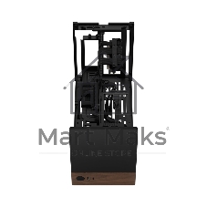 Компьютерный корпус без блока питания Fractal Design Terra, Mini-Tower, no fans, 1xUSB-A 3.0 + 1xUSB 3.2 Type-C, SFX PSU Support, mITX Graphite