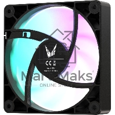 Вентилятор для корпуса Formula PA120 ARGB 120х120x25 черный 4-pin 26.8дБ (PA120 BLACK) Ret