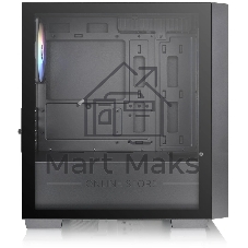 Корпус Thermaltake Versa H16 TG ARGB черный без БП mATX 11x120mm 7x140mm 2xUSB3.0 audio bott PSU