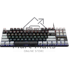 Клавиатура Oklick K600X проводная, USB Type-A, серый