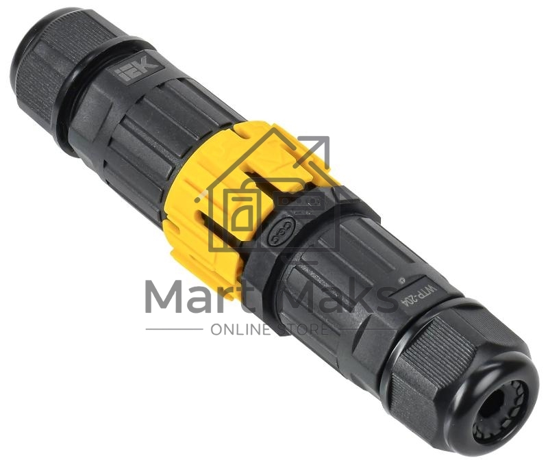 Коннектор кабельный герметичный WTP-204 3 PIN IP68 IEK UWC30-I-020-3-68