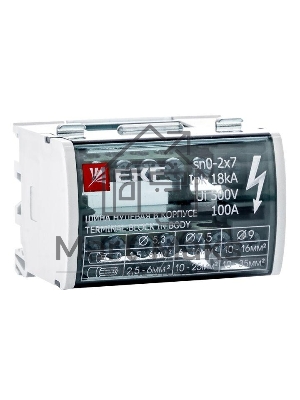 Шина нулевая в корпусе EKF sn0-2x7 (2х7) EKF PROxima