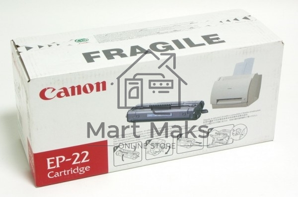 Картридж лазерный Canon EP-22 (1550A003, аналог HP C4092A) черный (2500 стр) для LBP 800/810/1120, HP LJ 1100/1100A/X, LJ 3200