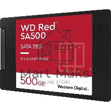 Накопитель SSD WD Red SA500 WDS500G1R0A, 500Gb, SATA III, 2.5