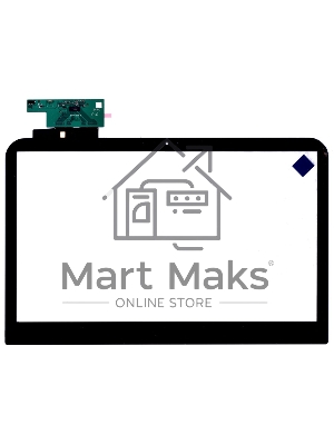 Сенсорное стекло (тачскрин) для Dell 5377R PCB-1 черный