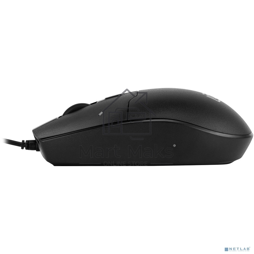 Мышь проводная Oklick 147M V2 черный, 2000 dpi, USB, кнопки - 4