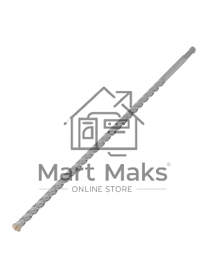 Бур по бетону Matrix, 12 x 400 мм, SDS PLUS c крестовой пластиной