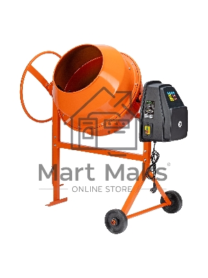 Бетоносмеситель Сибртех БСН-160 500 Вт, 160 л, чугунный венец