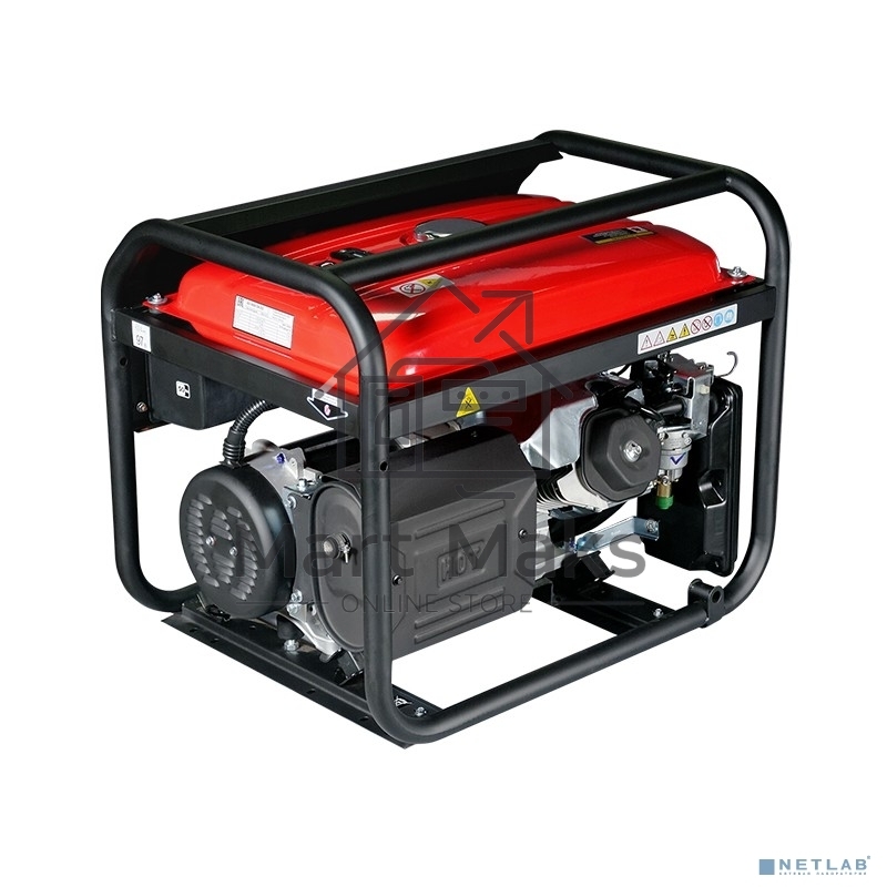 Электрогенератор бензиновый FUBAG BS 7500 A ES, 7 кВт, 80 дБ, 92.8 кг