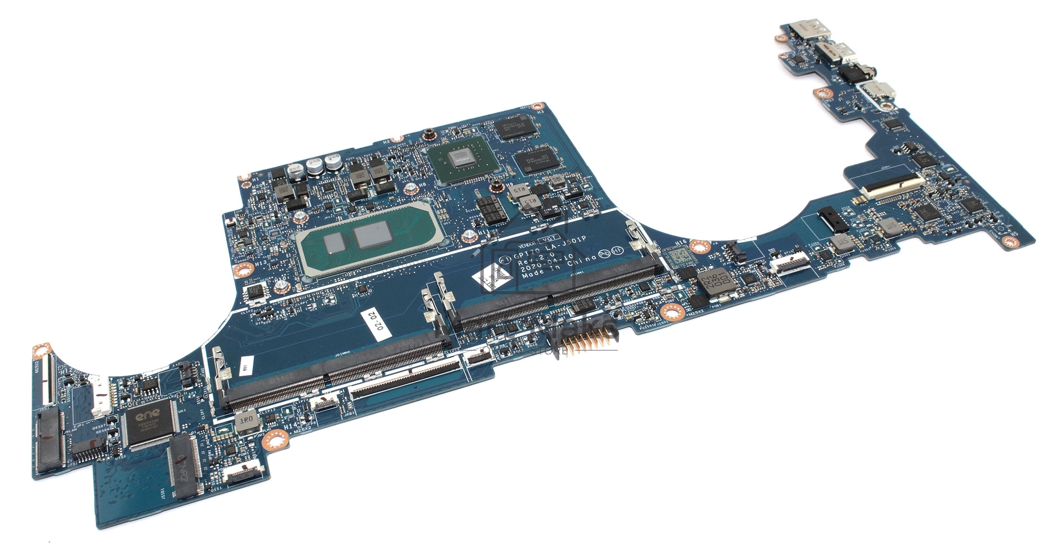 Материнская плата LA-J501P GPI70 HP Envy 17-CG i7-1065G Nvidia MX330