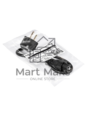 Кабель питания ноутбуков ExeGate Special PC5-0,5S (Евровилка Schuko->C5, 3*0.75мм2, CCA, черный, 0.5м)