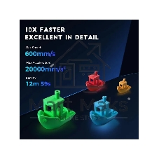 3D принтер Sovol SV06 ACE, FDM, 220х220х250мм, полиэфиримид, 600 мм/с, USB, Wi-Fi, TF