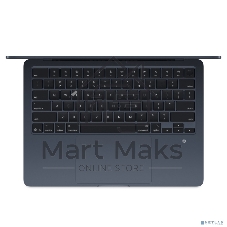 Ноутбук Apple Macbook Air 13 - M4, 10C-8C, 16Gb, 256Gb, Midnight MW123