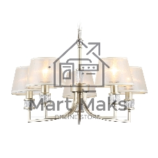 Люстра Ambrella light LH71214/5 CGD золото E14/5 max 40W D620*740