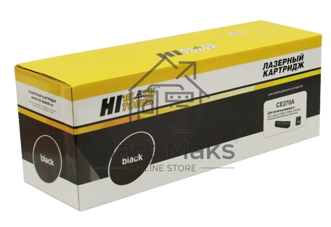 --Картридж HP CLJ CP5520/5525/Enterprise M750 (Hi-Black) CE270A, BK, 13,5K