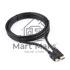 Кабель Cablexpert CCP-USB2-mBMCM-6 USB2.0 microBM/USB3.1TypeC, 1.8м, 
