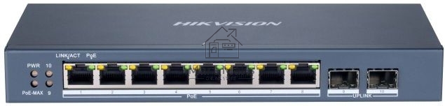 Коммутатор Hikvision DS-3E1510P-SI управляемый