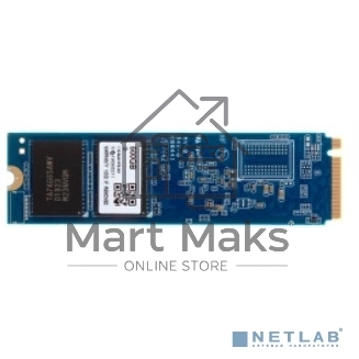 Накопитель SSD Apacer AS2280Q4, 500GB, PCIe 4.0 x4, M.2 2280, NVMe, R/W 4500/2500, с радиатором