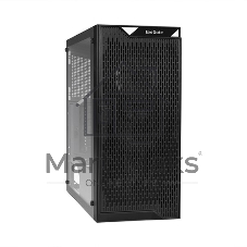 Компьютерный корпус Miditower ExeGate EVO-5001A-600NPX (ATX, БП 600NPX с вент. 12 см, 2хUSB+1хUSB 3.0+HD Audio, черный, 3 вент.12см с RGb подсветкой, боковая панель - закаленное стекло)