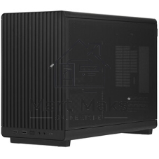 Корпус Lian Li A3-mATX Wood Black, Micro-Tower, чёрный