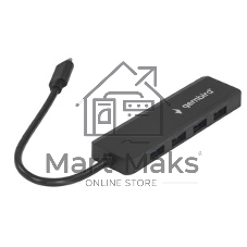 USB-концентратор Gembird UHB-C424, USB Type-C, USB 4 порта, USB Type-C