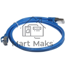 Патч-корд FTP Cablexpert cat.6, 1м, литой, многожильный, черный