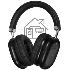 Беспроводные/проводные наушники Hoco W35 Max черный, полноразмерные, Bluetooth + проводной, до 90 ч.