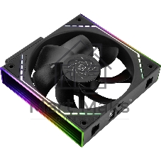 Кулер для корпуса Thermalright TL-M12QR Reverse (124x120x25mm, 4-pin PWM, ARGB, 47.6CFM, 23.2dBA, 1500RPM, черный)