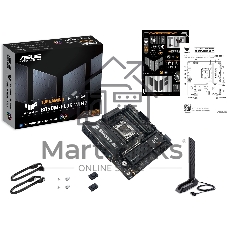 Материнская плата Asus TUF GAMING B850M-PLUS WIFI7, AM5, AMD B850, 4xDDR5, 4xSATA, 3xM.2, 1xPCIe 5.0 x16, 1xPCIe 3.0 x1, 1xDP, 1xHDMI, 1x2.5Gb LAN, Wi-Fi 7, Bluetooth 5.4, 1xUSB-C 20Gbps, 3xUSB-A 10Gbps, 4xUSB-A 5Gbps, 4xUSB-A 2.0, 3x3.5 мм, 7.1, mATX