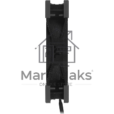 Вентилятор для корпуса Thermaltake TOUGHFAN 12 черный, 120 мм, 2000 об/мин, 22.3 дБ, 4 pin