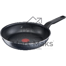 Сковорода Tefal Force 4218922 круглая 22см покрытие: Titanium ручка несъемная (с крышкой) черный (9100048320)