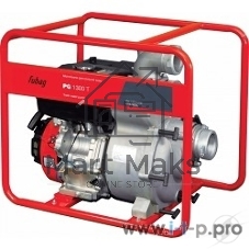 Мотопомпа FUBAG PG1300T 838247 Мотопомпа для сильнозагрязненной воды 1300 л/мин. 80 / 3 Диаметр патрубков, мм/дм 26 Напор, м 8 Глубина всасывания, м 53 Вес, кг